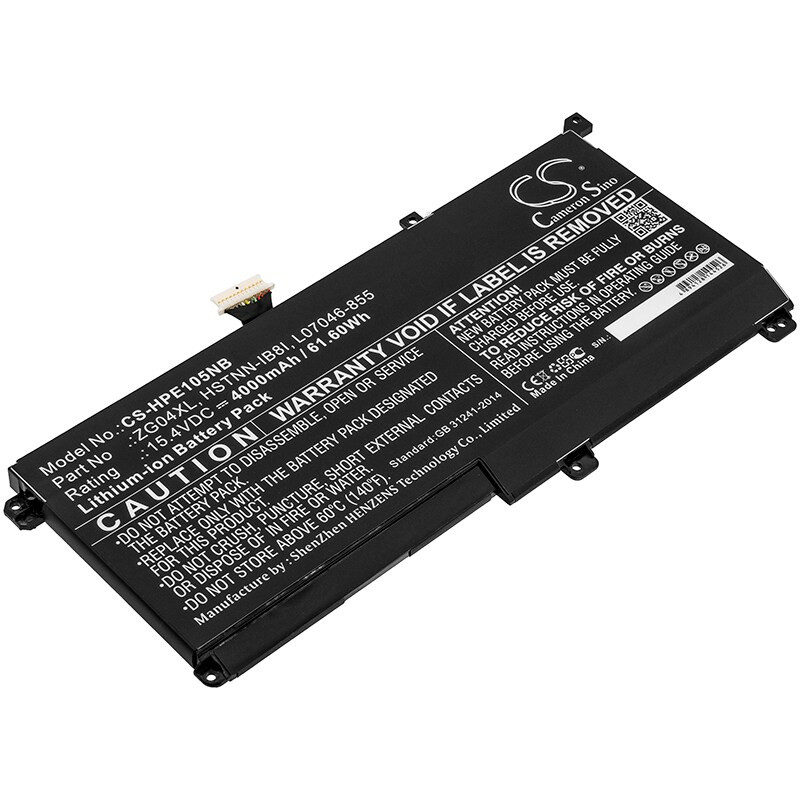 Batteri til notebook, bærbar computer til HP EliteBook 1050 G1 og andre