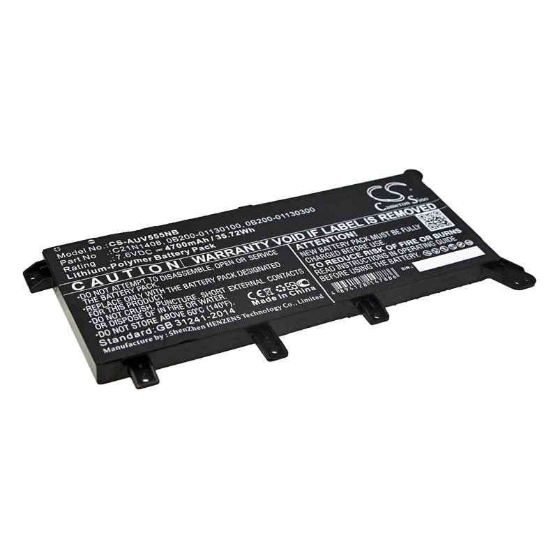 Batteri til notebook, laptop til Asus VivoBook 4000, VivoBook V555L og andre.