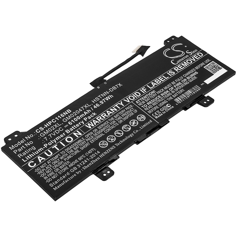 Notebook, laptop-batteri til HP Chromebook 11 G7 EE, Chromebook 11A G6 og andre