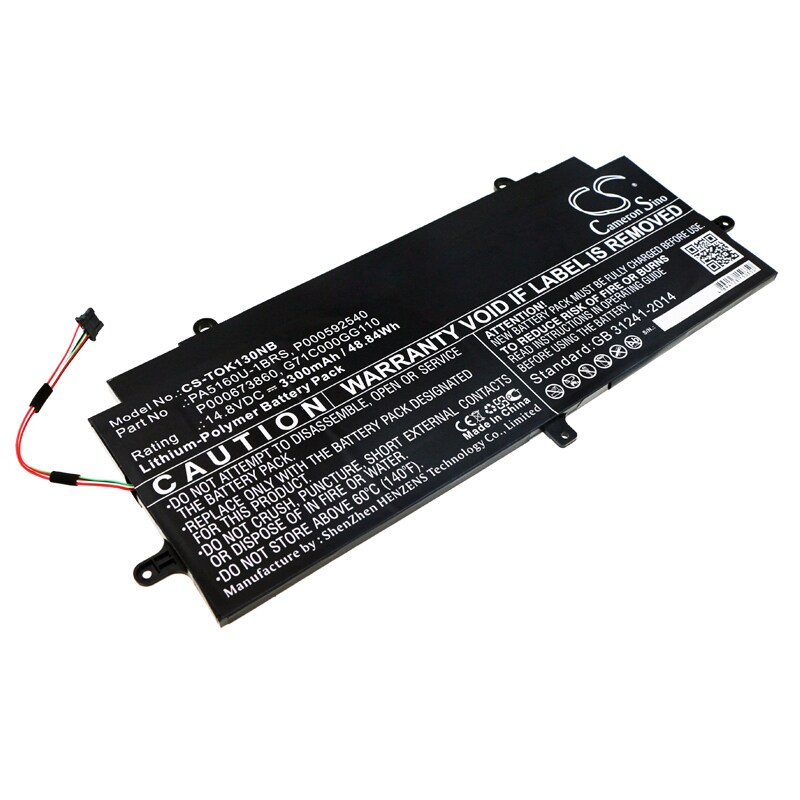 Batteri til notebook, laptop til Toshiba KIRA 13 Kirabook, Kirabook U930t-B og andre.