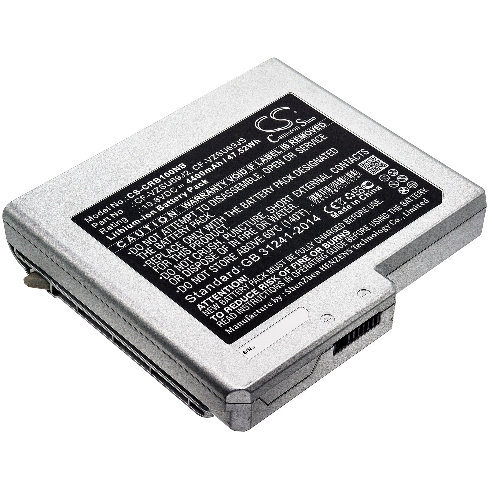 Batteri til notebook, bærbar computer til Panasonic Toughbook CF-B10