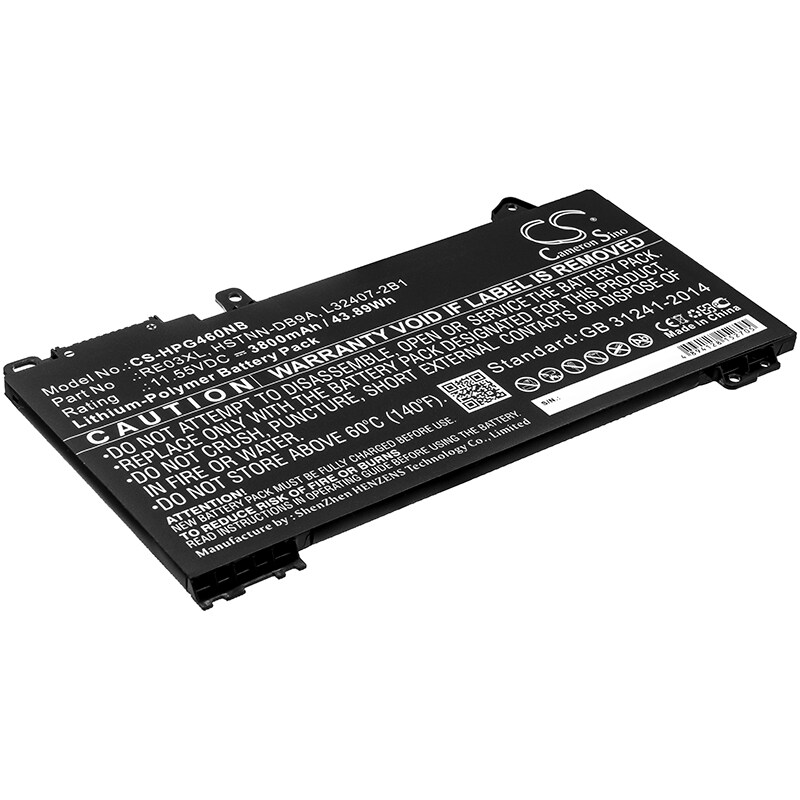 Batteri til notebook, bærbar computer til HP ProBook 450 G6, ProBook 430 G6 og andre