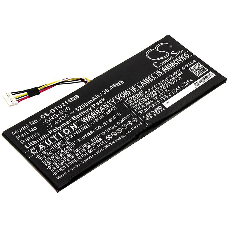 Batteri til notebook, laptop til Getac U2142-i5-3337U, U2142 og andre
