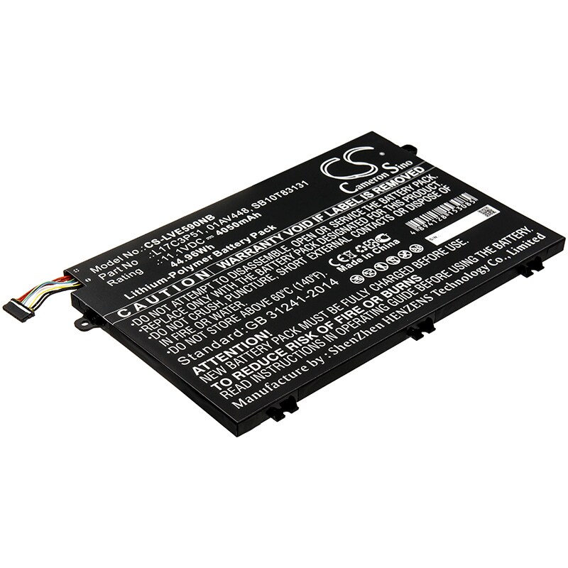 Batteri til notebook, bærbar computer til Lenovo ThinkPad E590, ThinkPad E490 og andre.