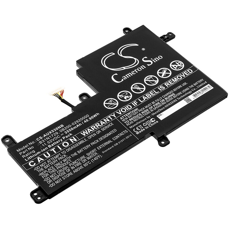 Batteri til notebook, laptop til Asus VivoBook S15 S530UA, S5300UN og andre