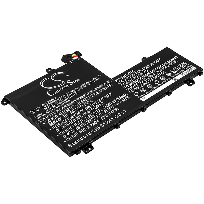Batteri til notebook, bærbar computer til Lenovo IdeaPad S340 og andre