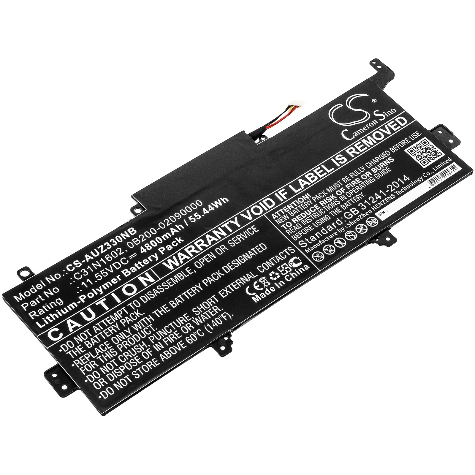Batteri til notebook, laptop til Asus Zenbook UX330UA-FB161T og andre