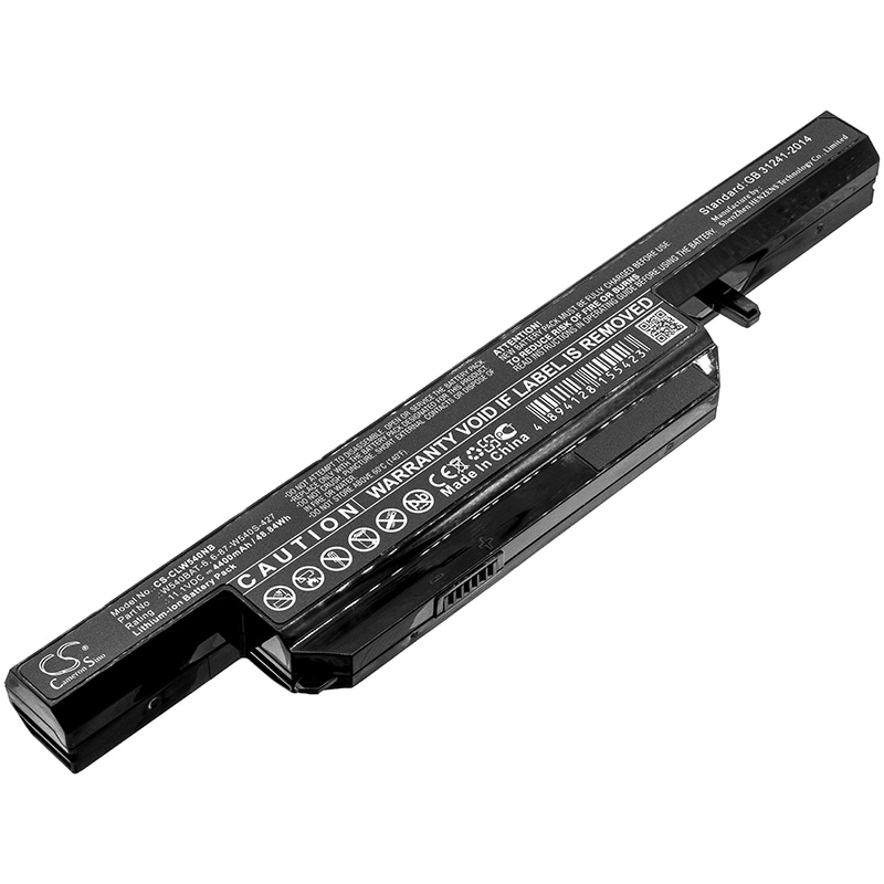 Batteri til notebook, laptop til Clevo Nexoc B509II, Aquado M1519, W550SU1 og andre