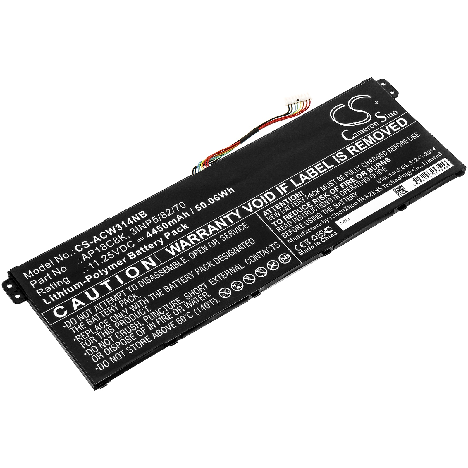 Batteri til notebook, laptop til Acer Swift 3 SF314-57G-7448 og andre