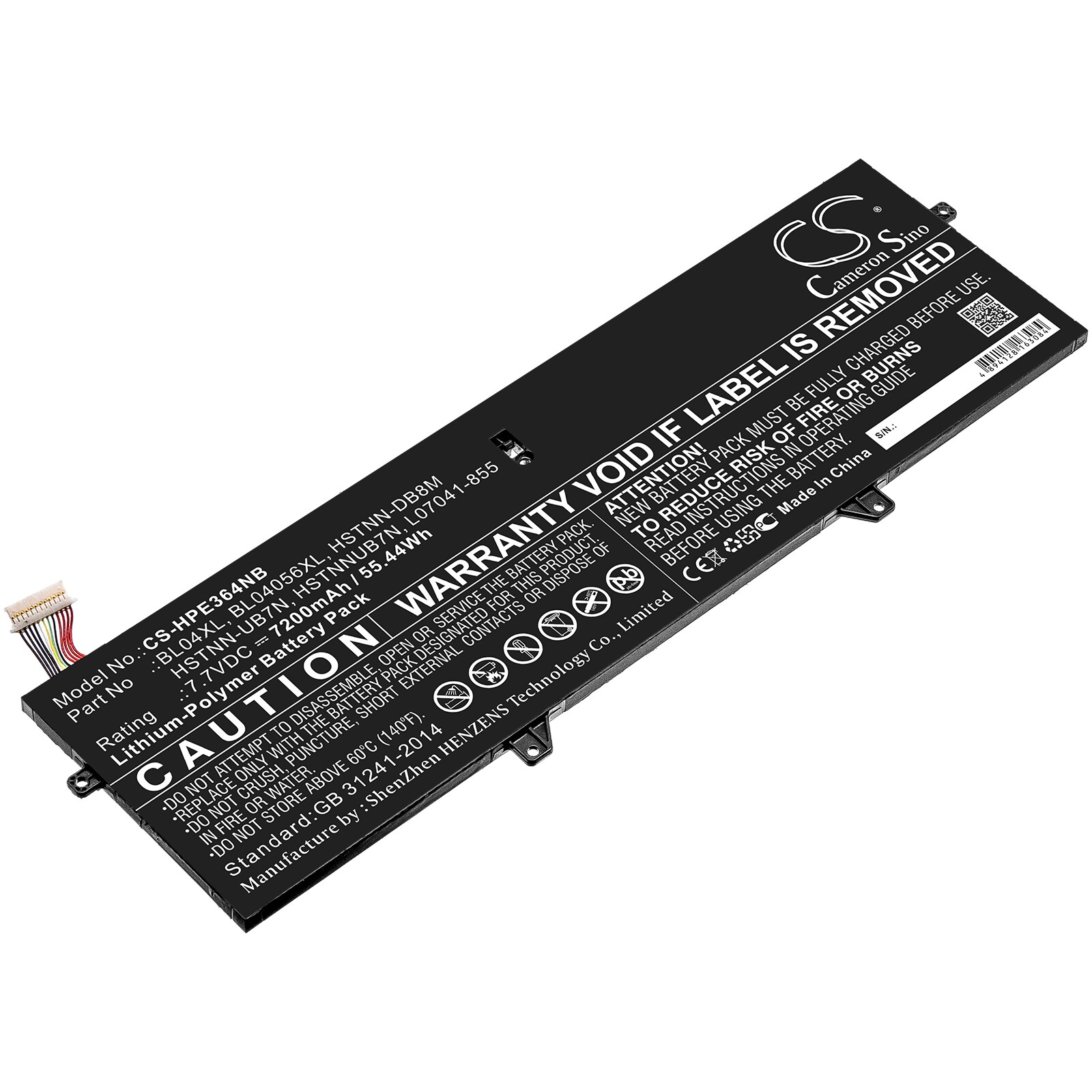 Batteri til notebook, bærbar computer til HP EliteBook x360 1040 G5 (5NW10UT) og andre