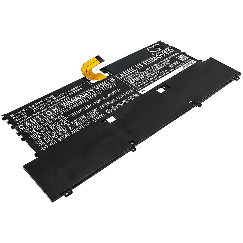 Batteri til notebook, bærbar computer til HP Spectre 13-V000, Spectre 13-V000NA og andre