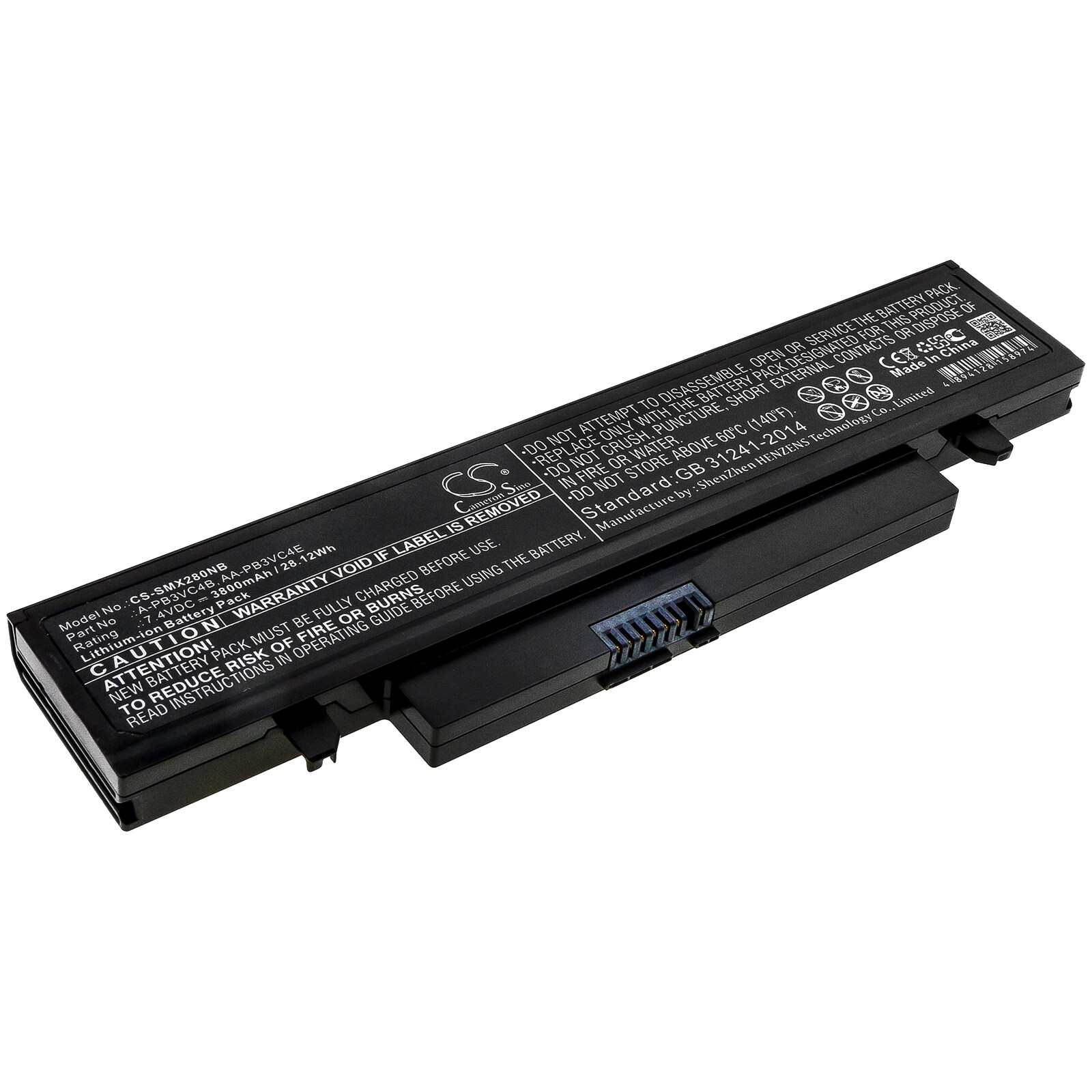 Batteri til notebook, bærbar computer til Samsung NP-X280, NT-X181, NT-X280 og andre