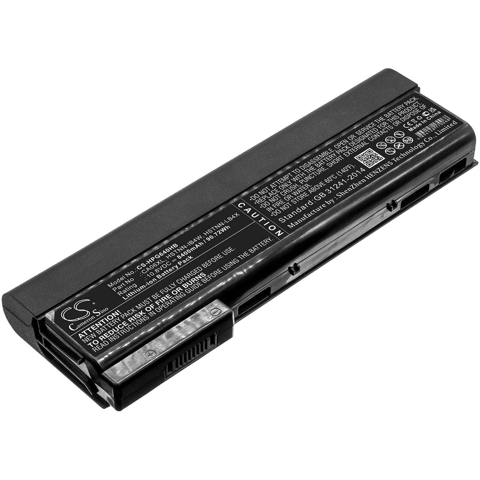 Batteri til notebook, bærbar computer til HP ProBook 640 G1, ProBook 640 og andre