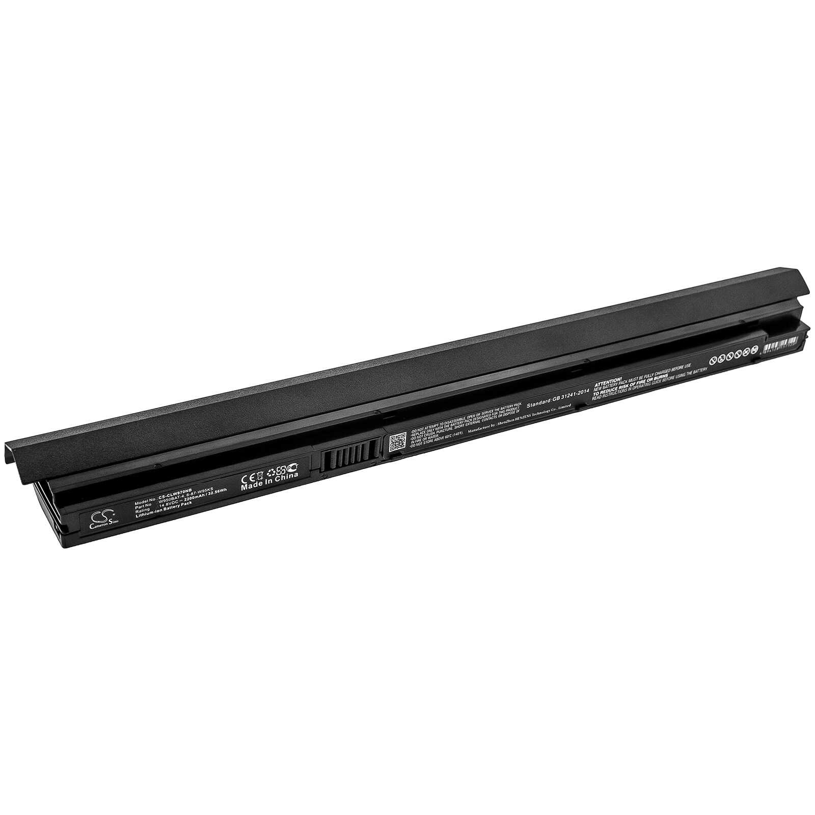 Batteri til notebook, laptop til Clevo W970KLQ, W950KU, W970SUW og andre