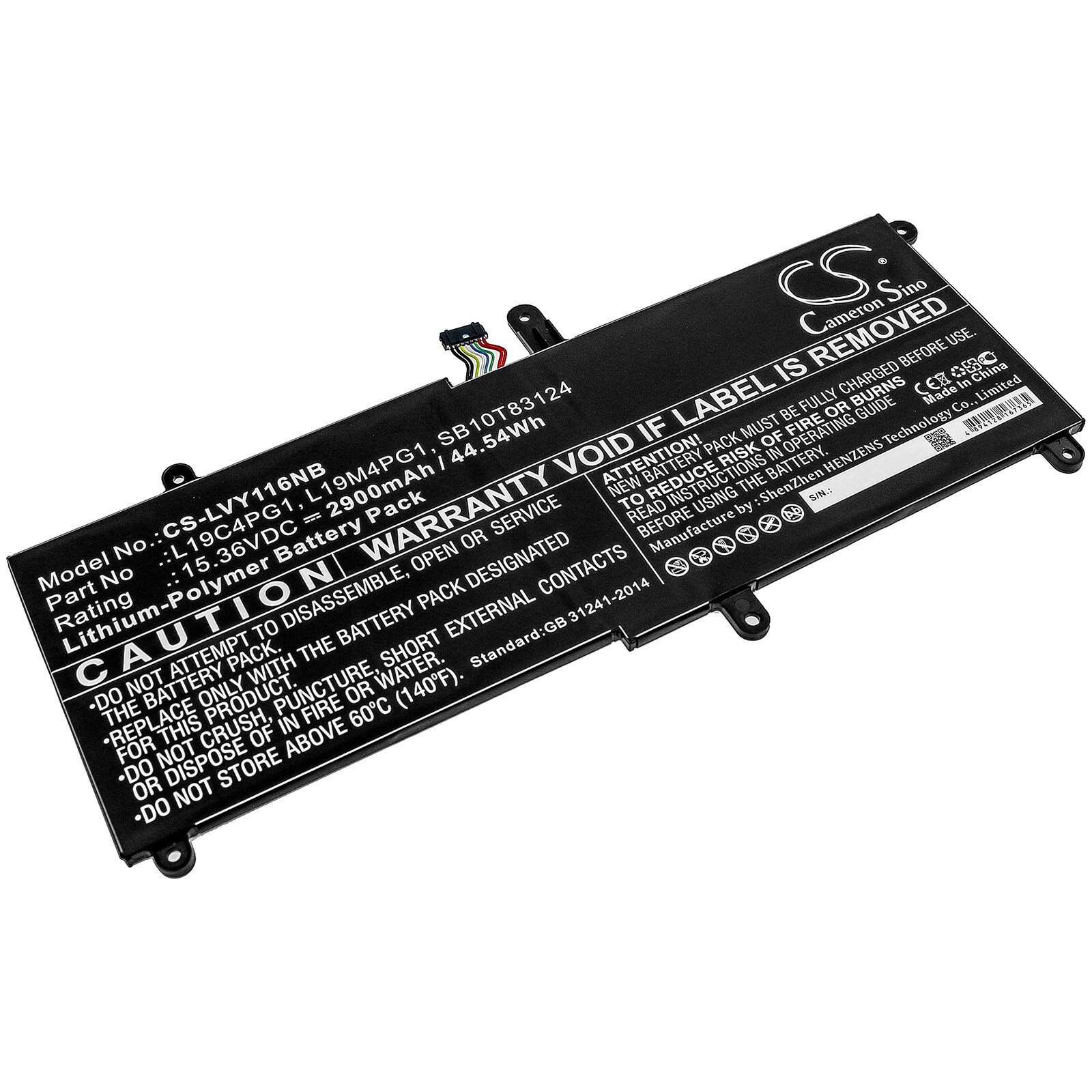 Batteri til notebook, bærbar computer til Lenovo 11e Yoga Gen 6 20SES00100 og andre