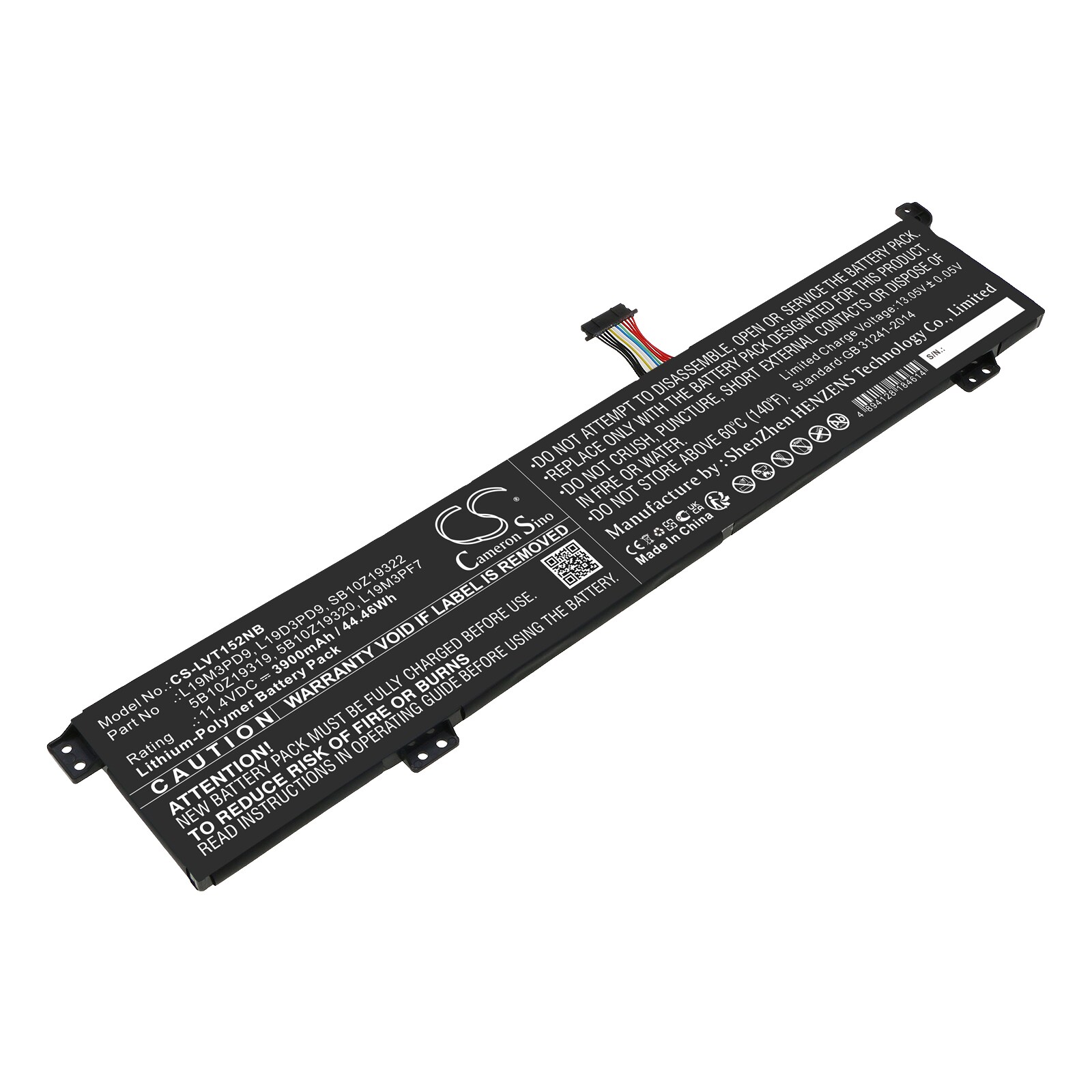 Batteri til notebook, bærbar computer til Lenovo ThinkBook 15p G2 ITH 21B10018UK og andre.