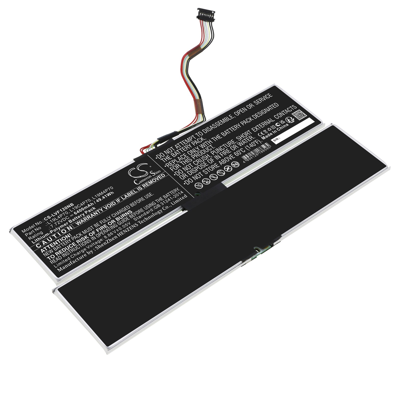 Batteri til notebook, bærbar computer til Lenovo ThinkPad X1 Fold Gen 1-20RL000HPG og andre.