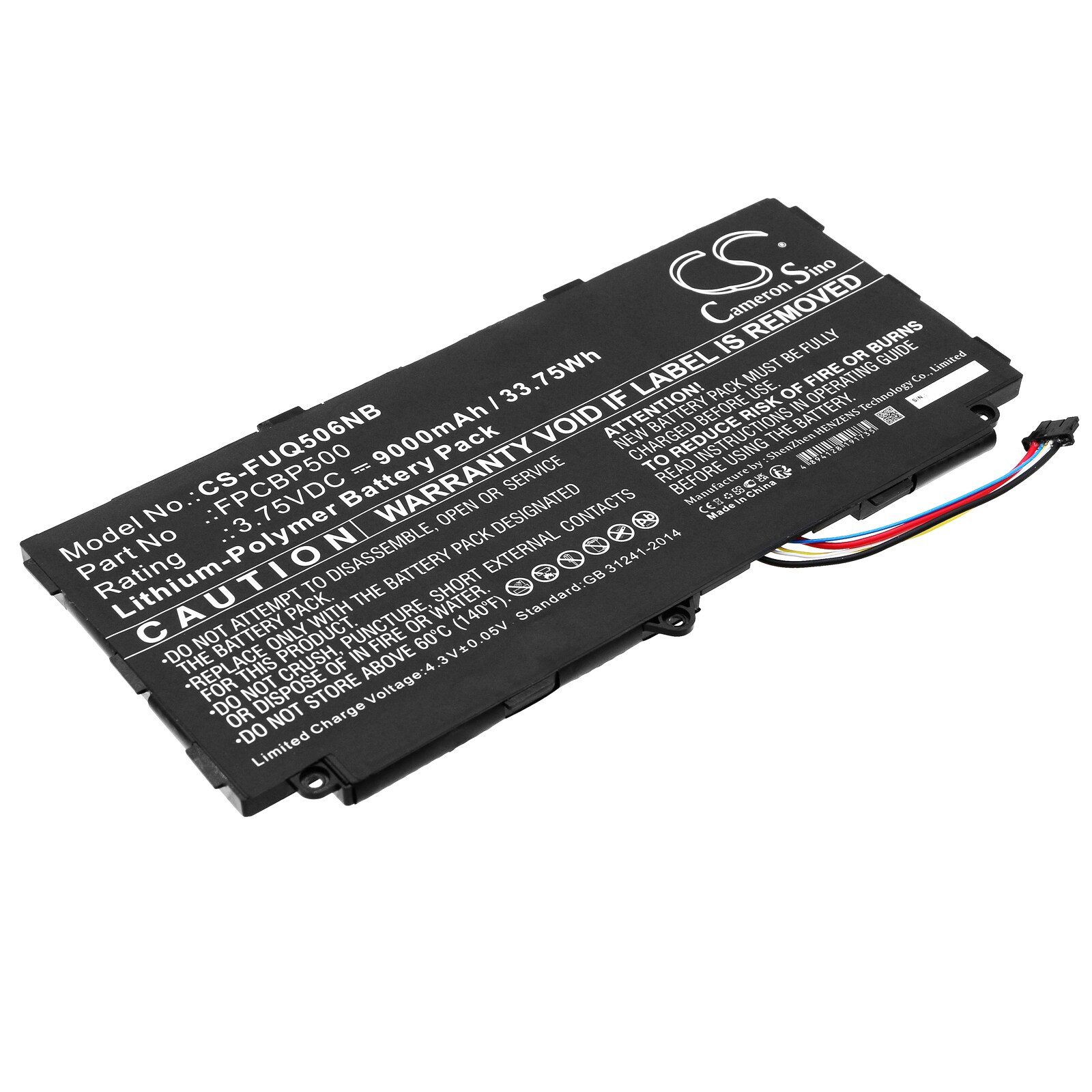 Batteri til notebook, laptop til Fujitsu Arrows Tab Q506, Arrows Tab Q507