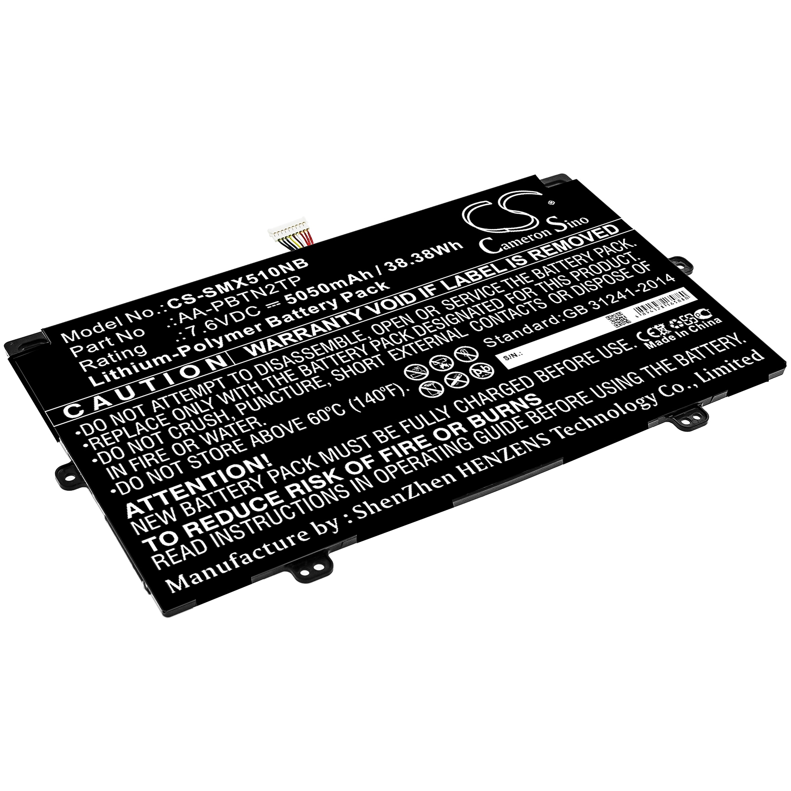 Batteri til notebook, bærbar computer til Samsung XE510C25-K01US, XE510C25 og andre