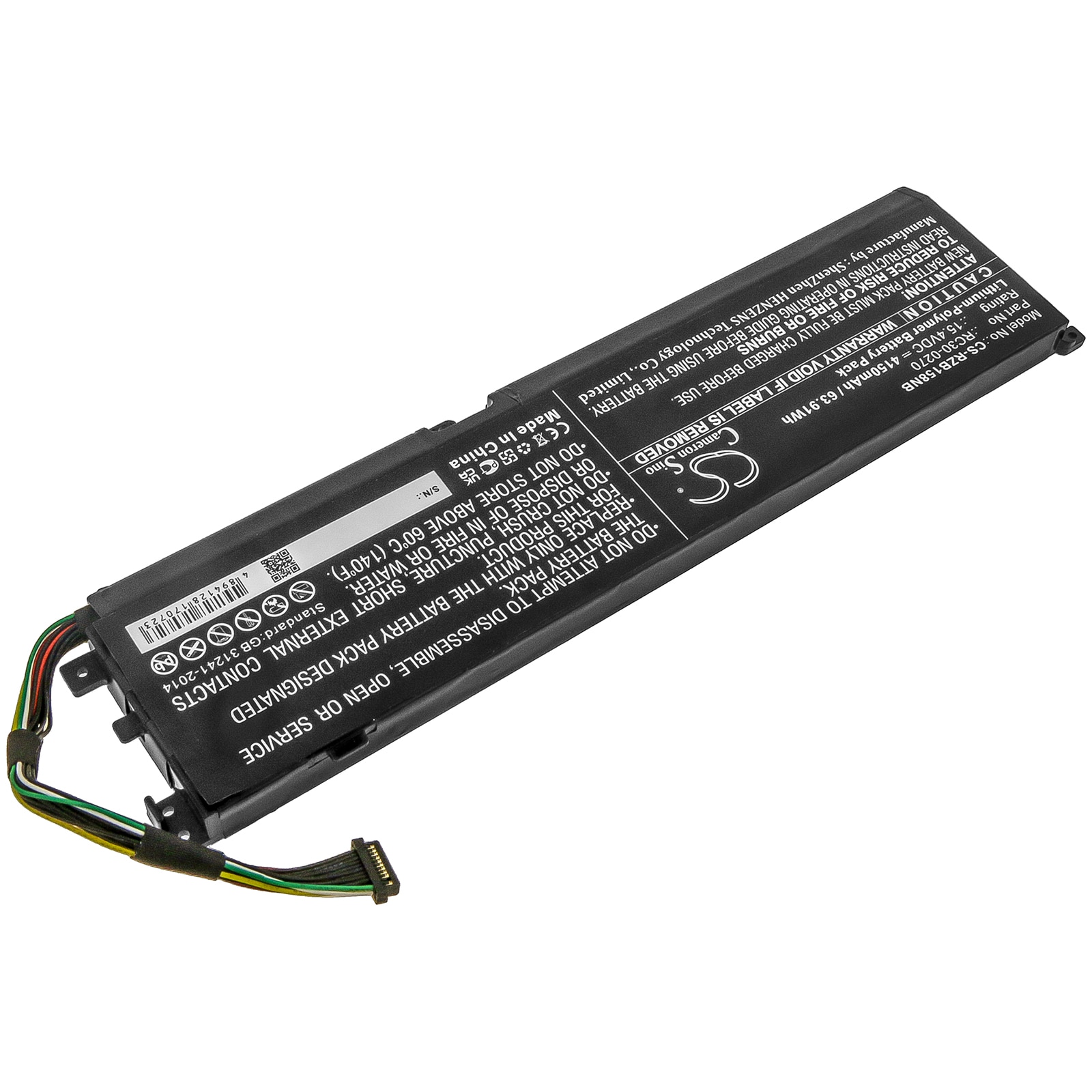 Batteri til notebook, bærbar computer til Razer Blade 15 Base og andre