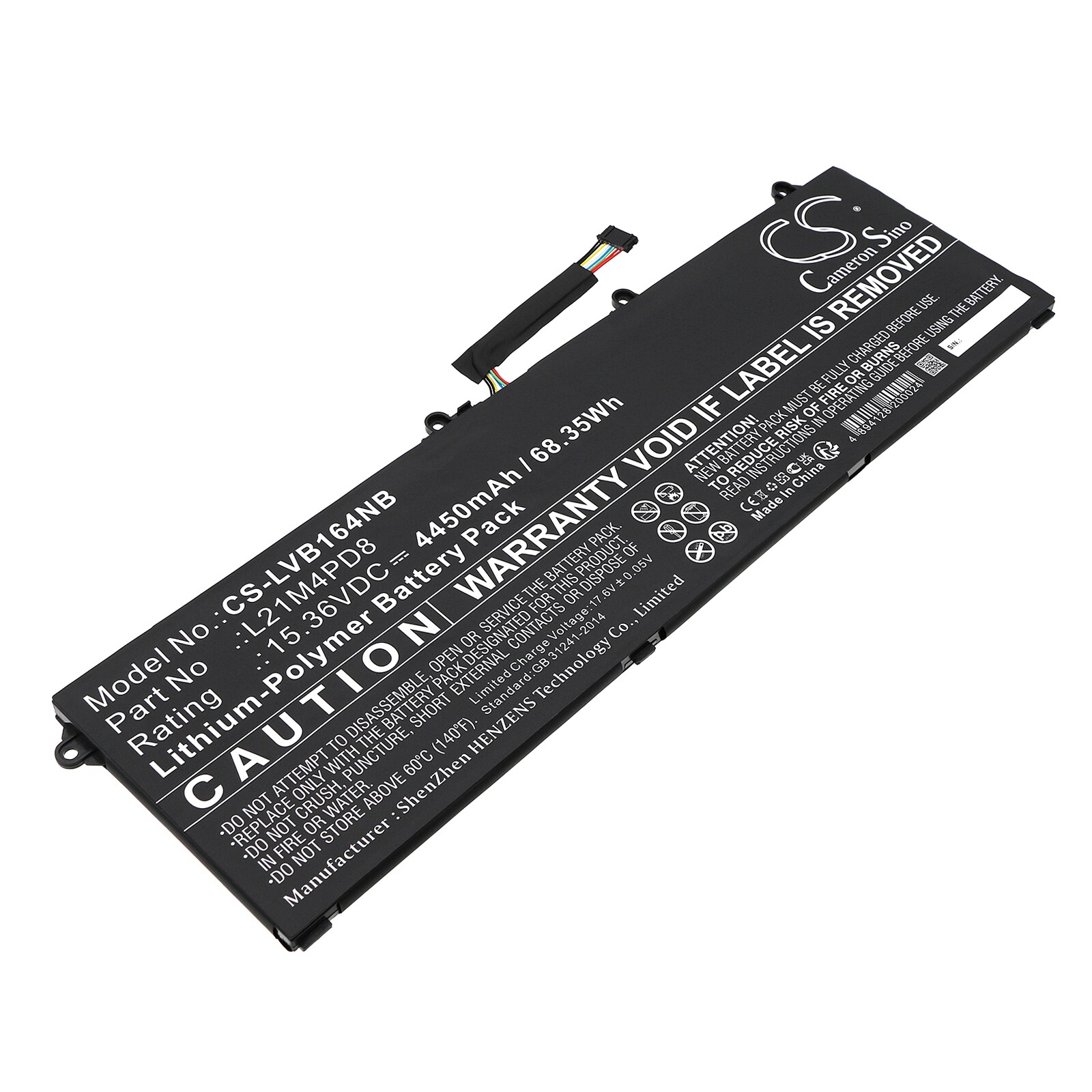 Batteri til notebook, bærbar computer til Lenovo ThinkBook 16 G4 IAP 21CY001UPB og andre.