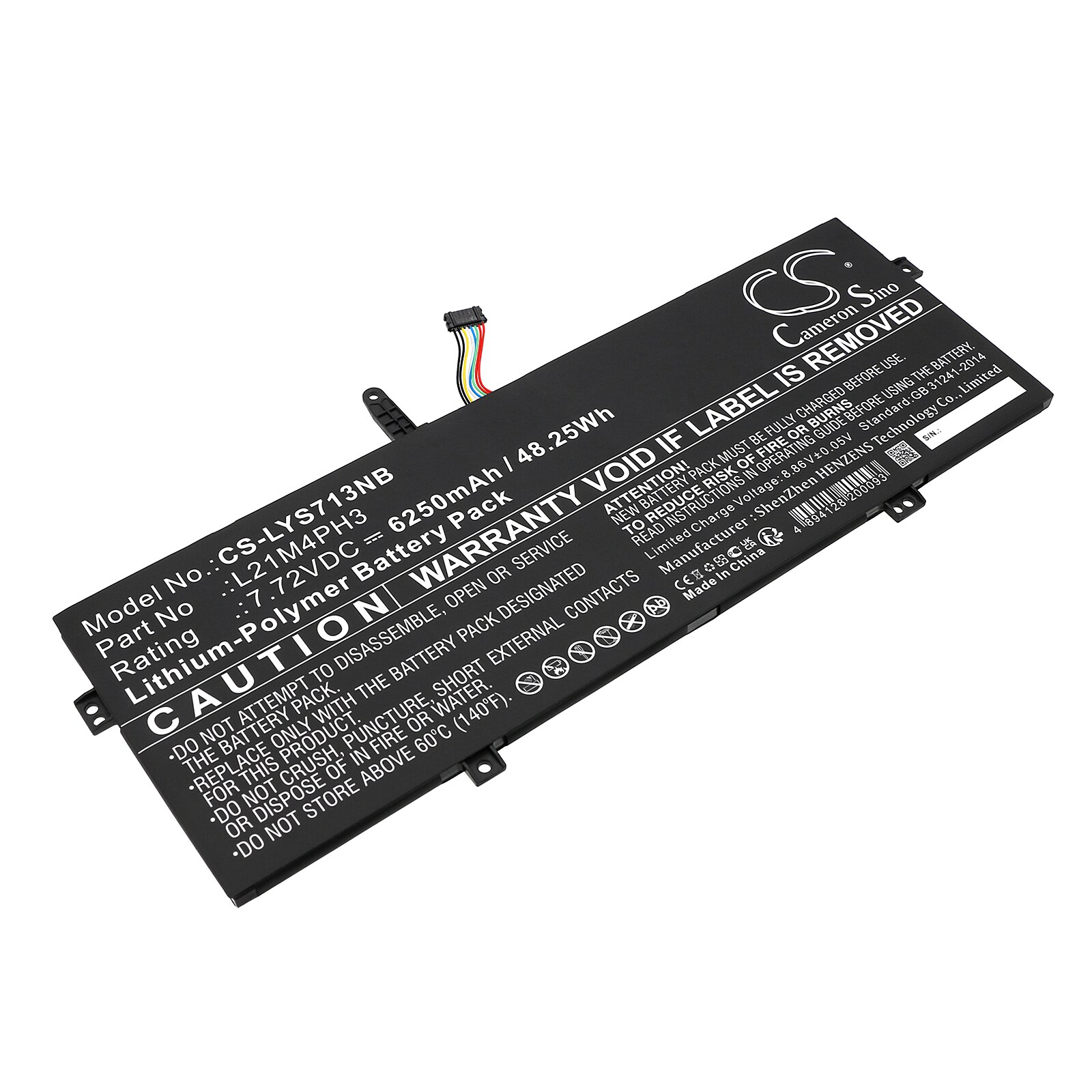 Batteri til notebook, laptop til Lenovo og andre