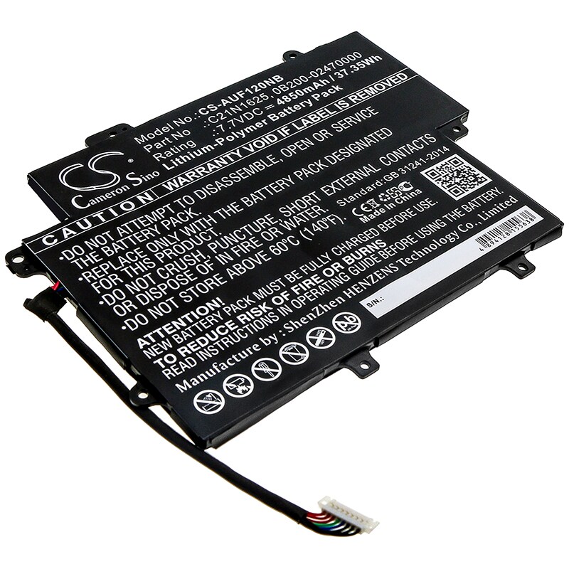 Batteri til notebook, bærbar computer til Asus VivoBook Flip 12 TP203NA-BP034TS og andre