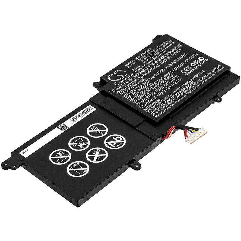 Batteri til notebook, laptop til Tuxedo System76 Galago Pro 3 og andre