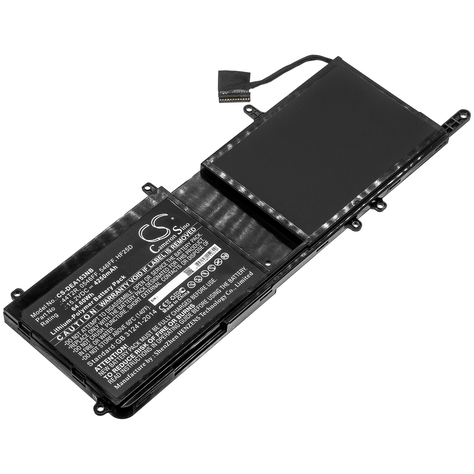 Batteri til notebook, bærbar computer til DELL Alienware 15 R3 Max-Q, ALW15C-D2508S og andre