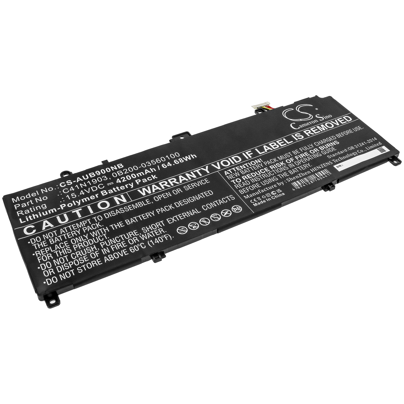 Batteri til notebook, laptop til Asus ExpertBook B9450, B9450FA-BM0160R og andre