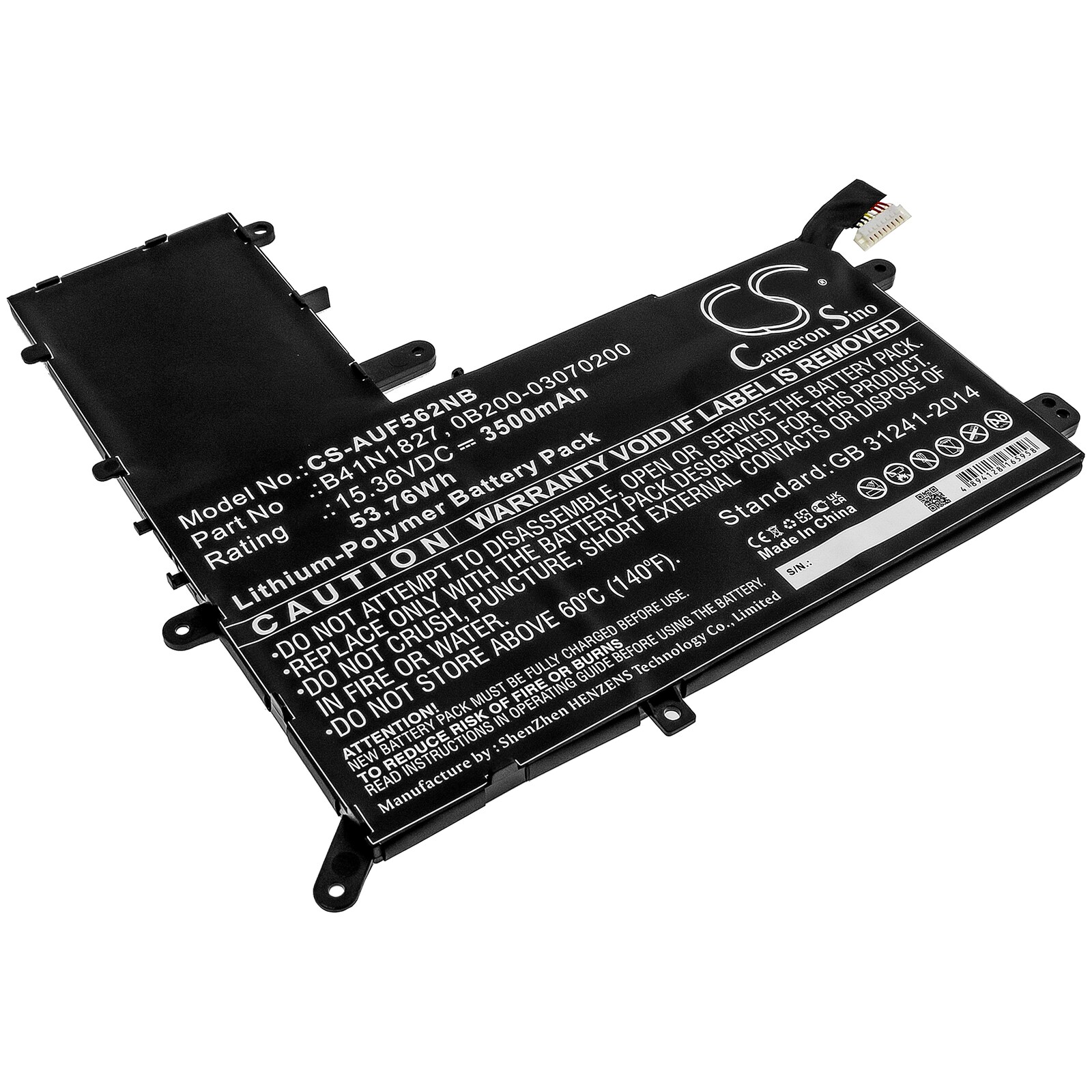 Batteri til notebook, bærbar computer til Asus UX562FA-AC023R og andre