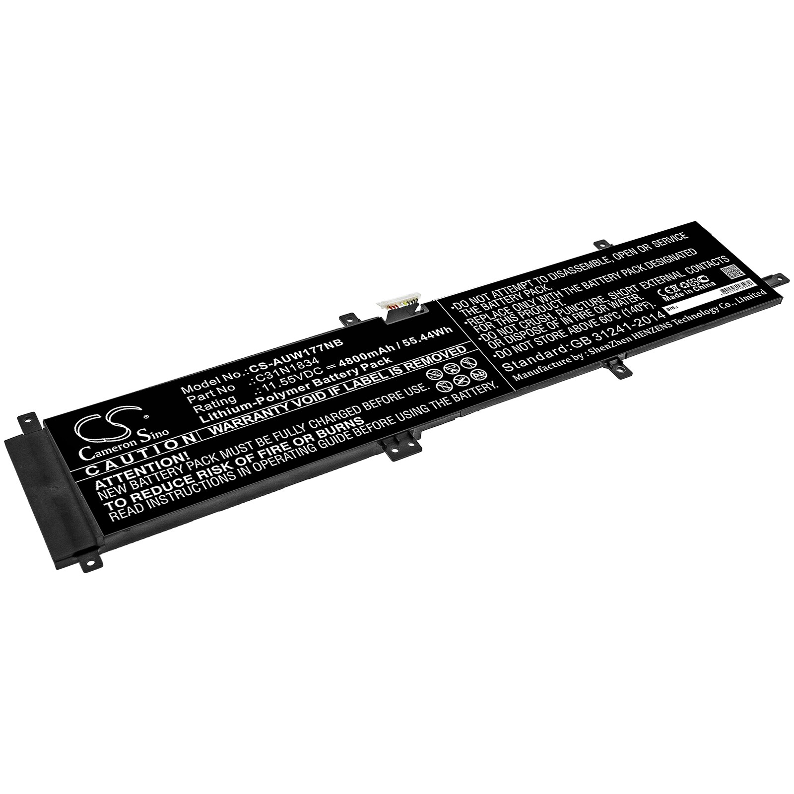 Batteri til notebook, bærbar computer til Asus ProArt StudioBook 17 W700G2T og andre