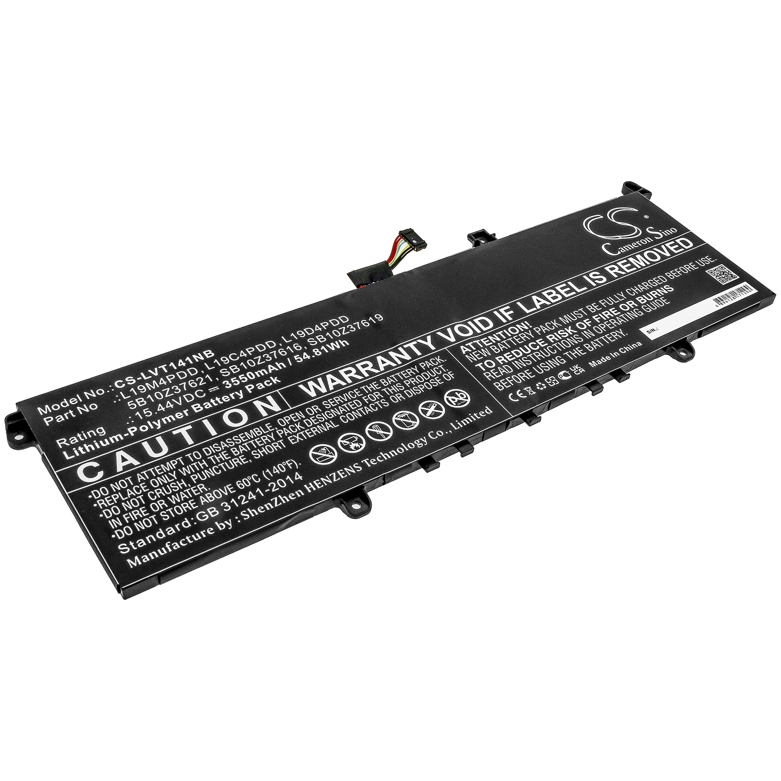 Batteri til notebook, bærbar computer til Lenovo ThinkBook 13s G2 ITL-20V9000LAU og andre