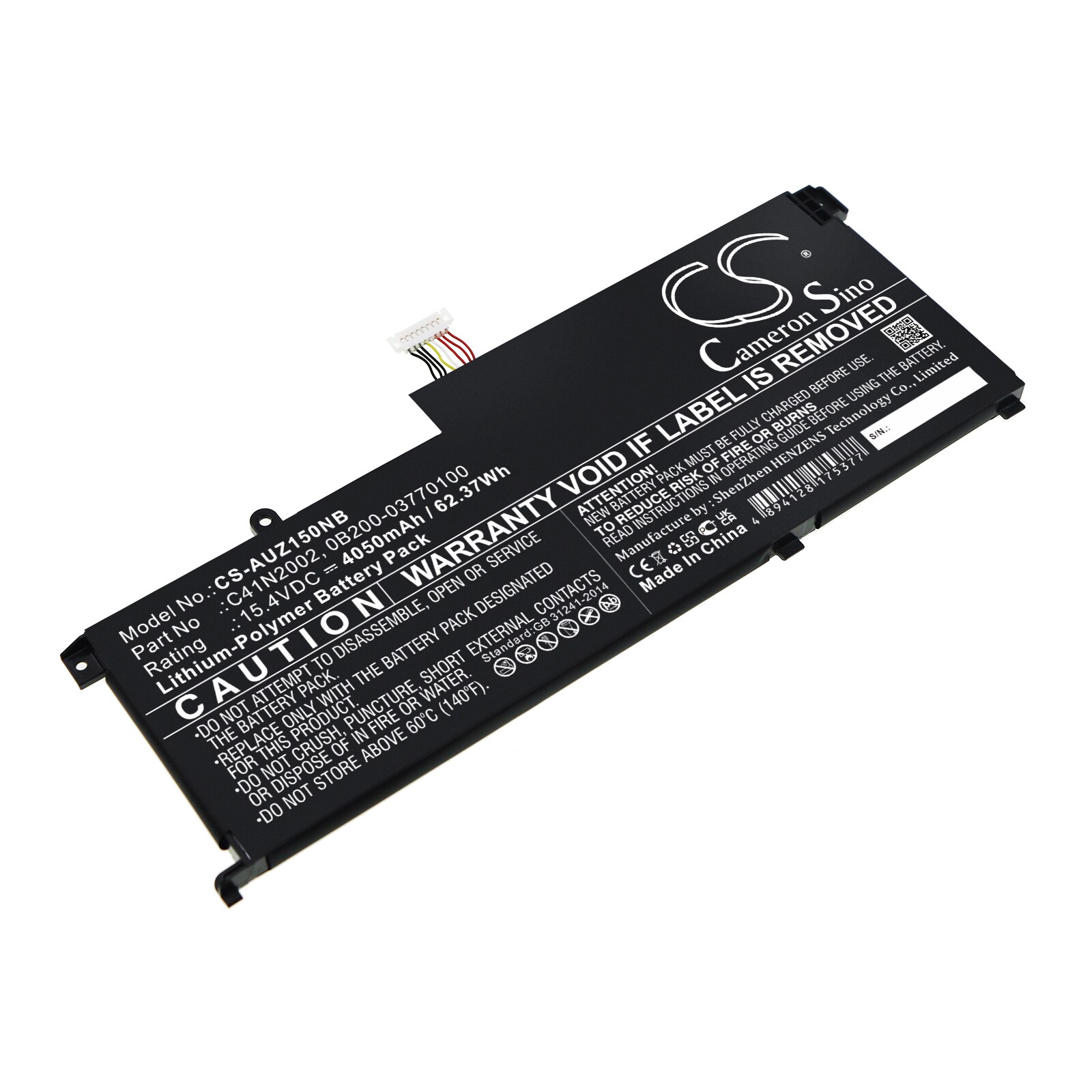 Batteri til notebook, bærbar computer til Asus ZenBook Pro 15 UX535LH-BN128R og andre