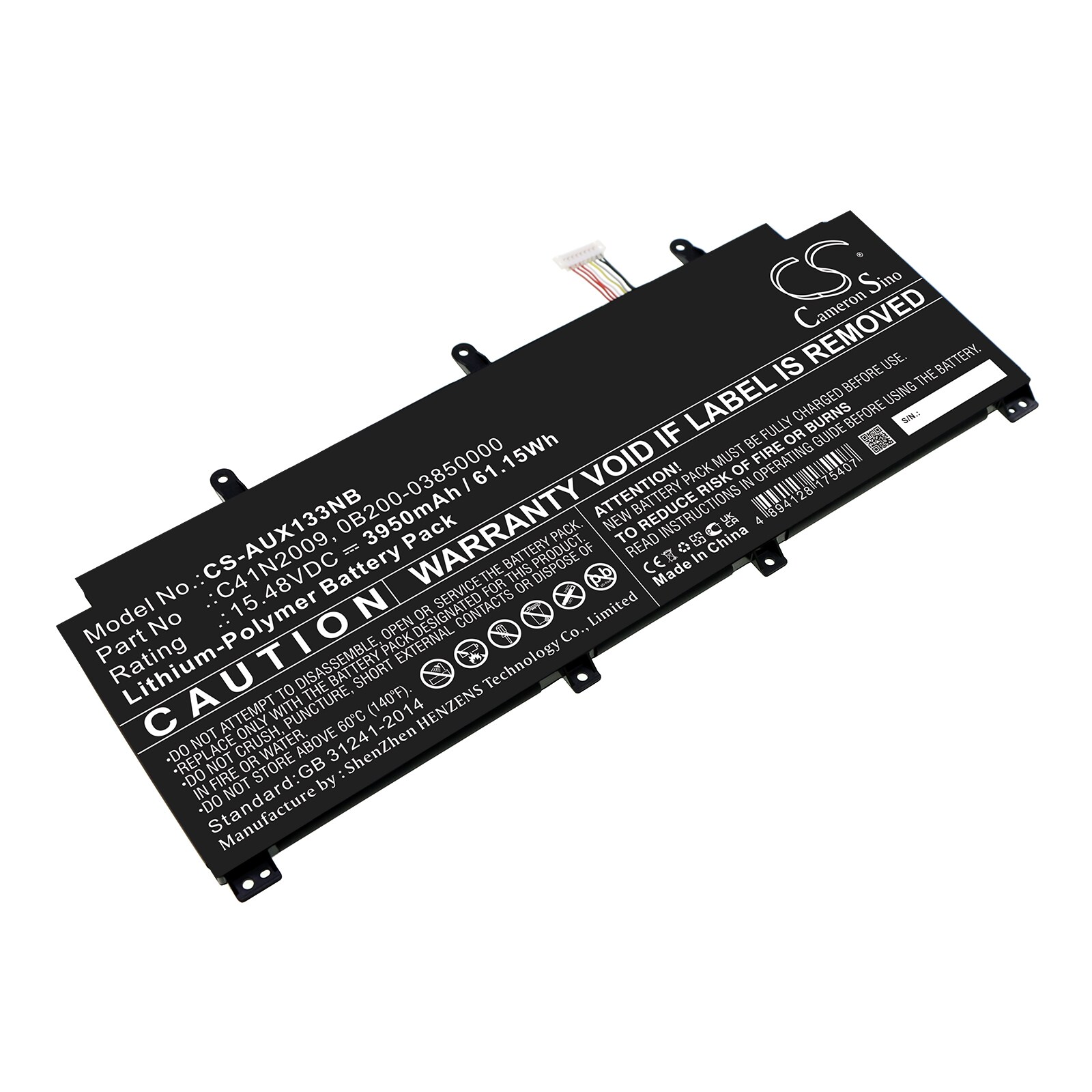 Batteri til notebook, bærbar computer til Asus ROG Flow X13 GV301QH-K6028T og andre