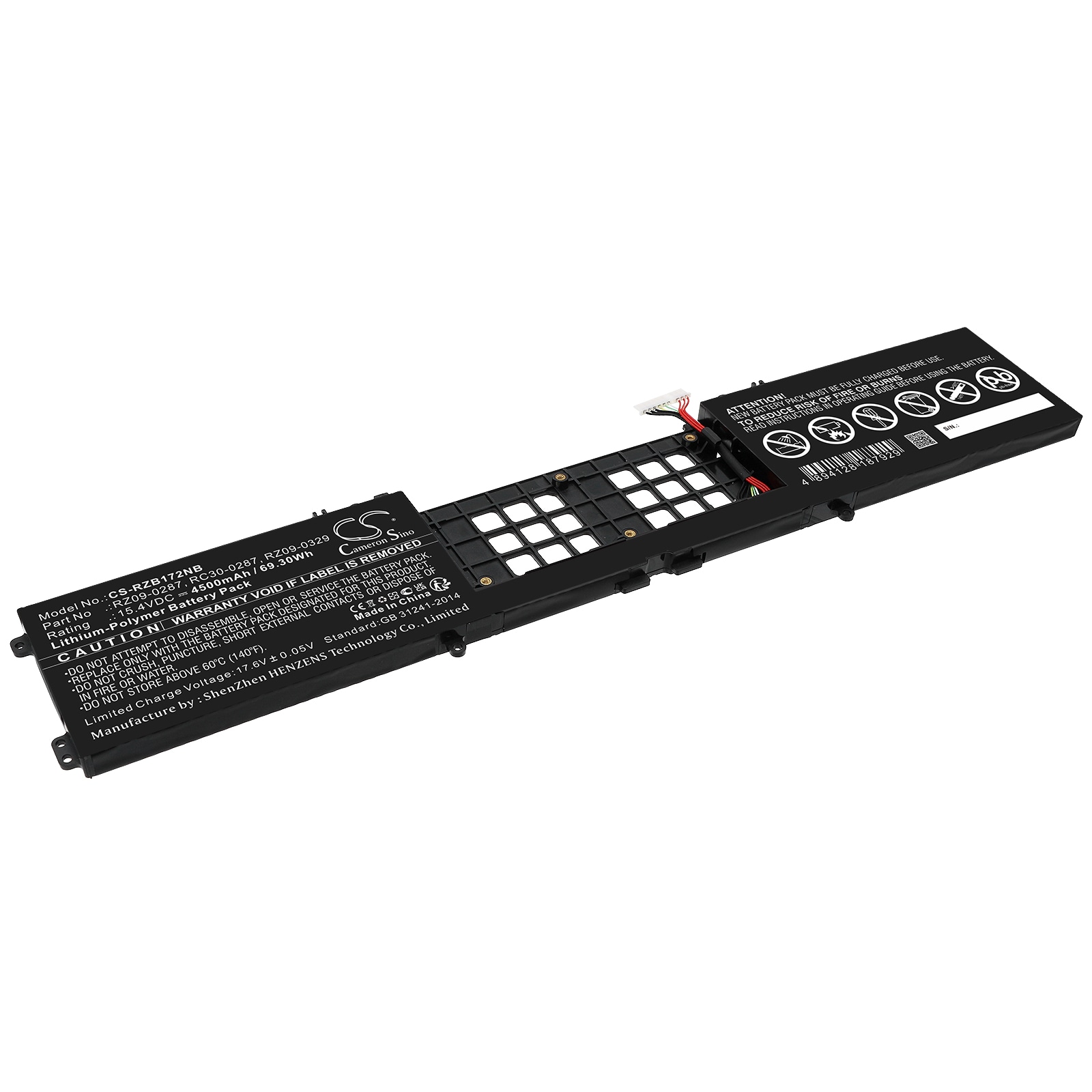 Batteri til notebook, bærbar computer til Razer Blade Pro 17 RTX 2080 Max Q og andre
