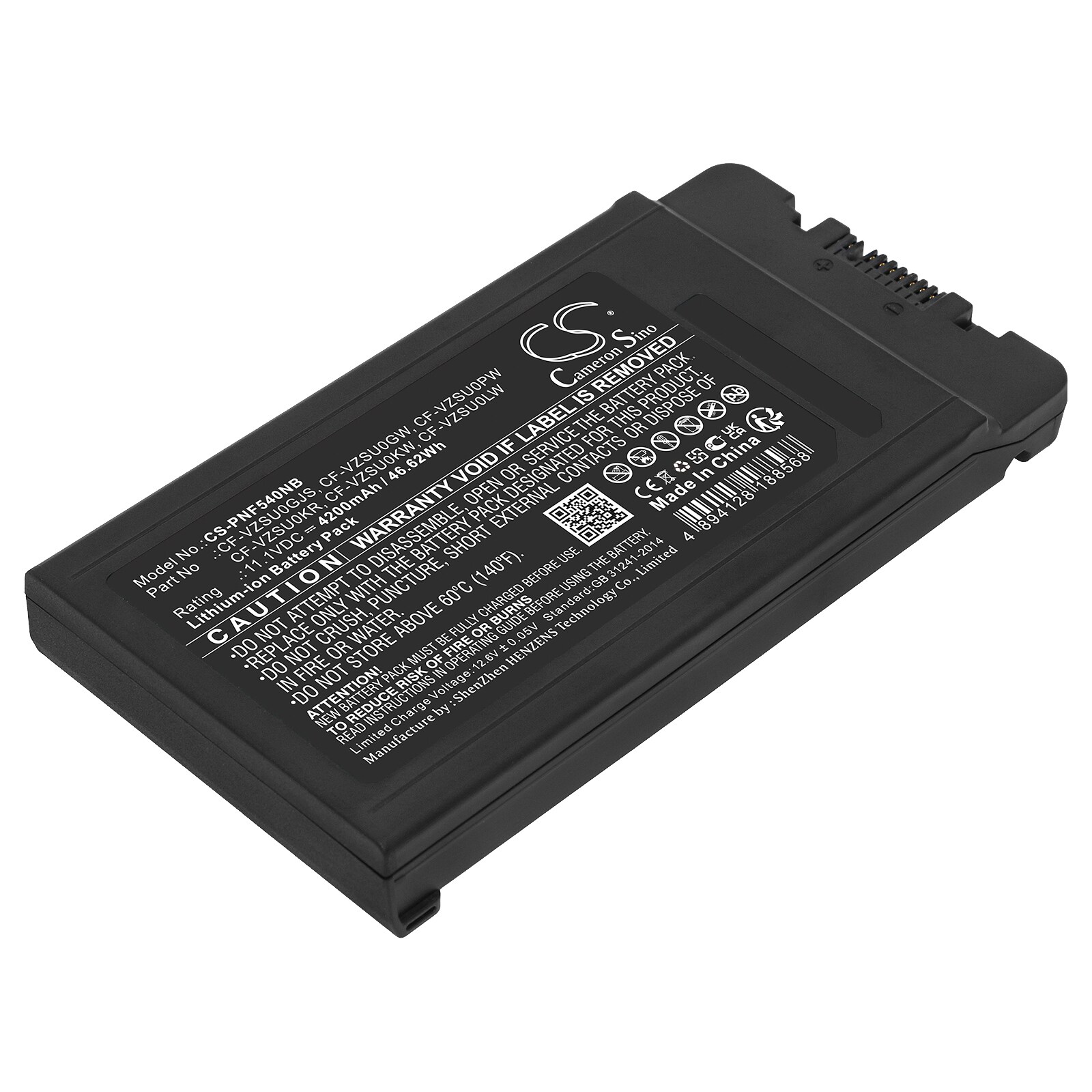 Batteri til notebook, bærbar computer til Panasonic CF-54