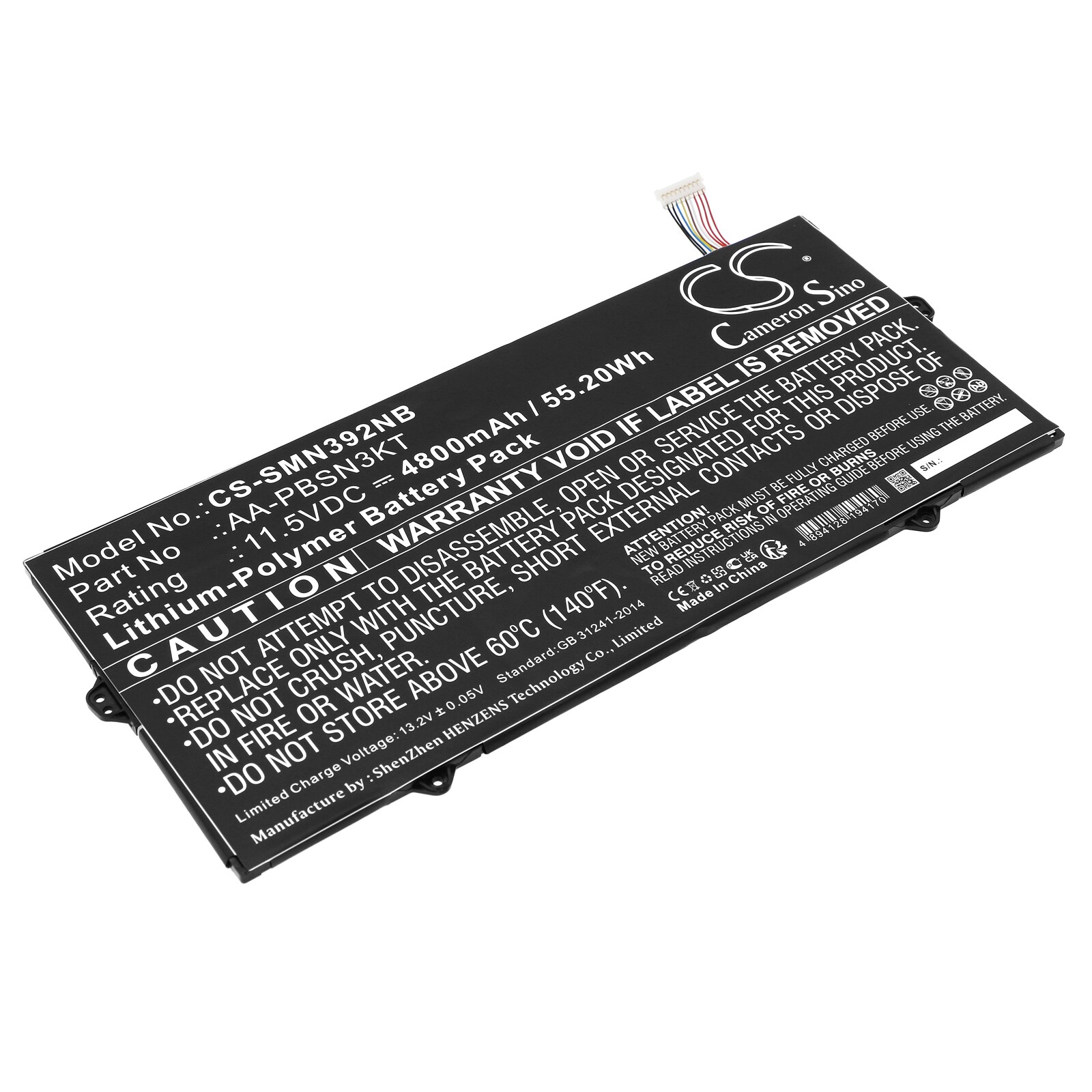 Batteri til notebook, laptop til Samsung NP930MBE-K02HK, NP730XBE-K01CN og andre.