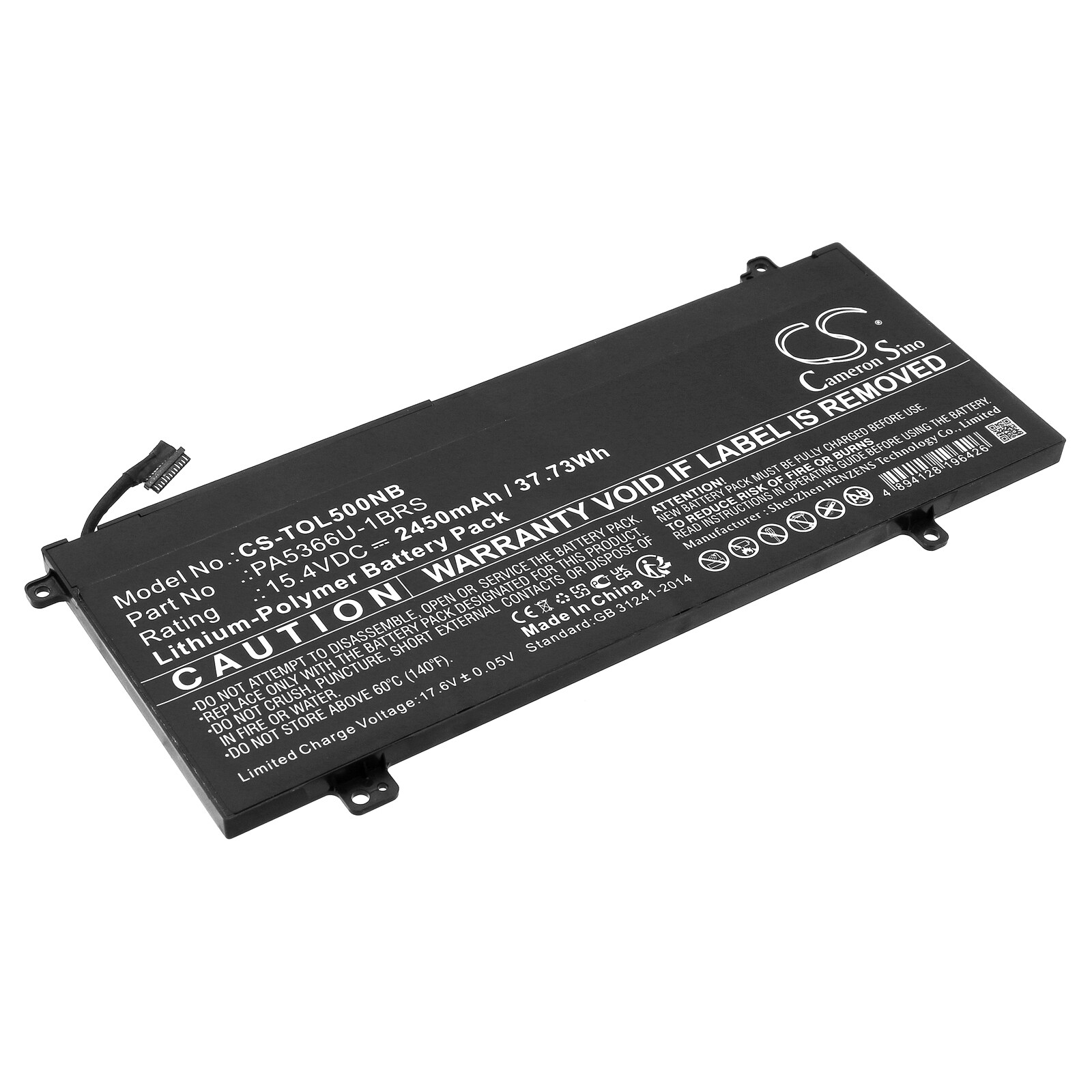 Batteri til notebook, laptop til Toshiba Dynabook Satellite Pro L50 og andre