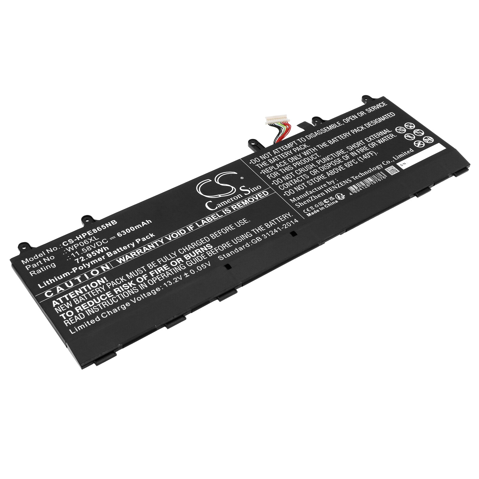 Batteri til notebook, bærbar computer til HP Elitebook 865 G9 6H724UT og andre
