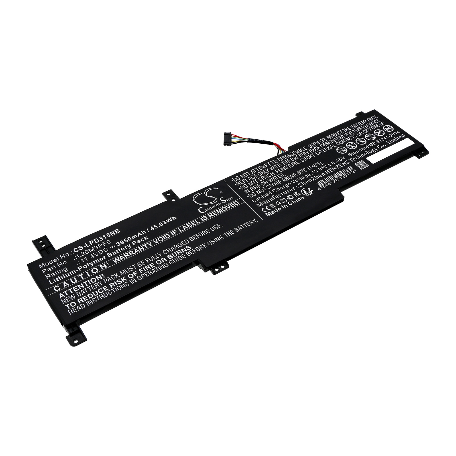 Batteri til notebook, bærbar computer til Lenovo IdeaPad 3 15ITL6 82H80041VN og andre