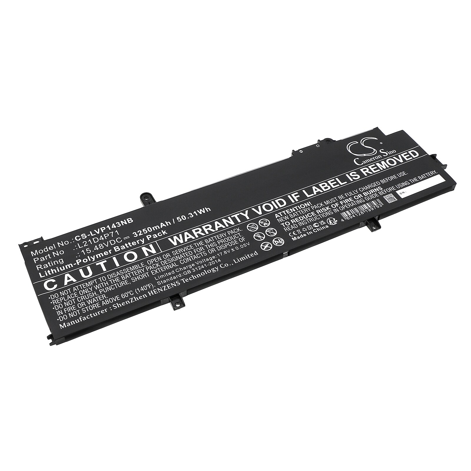 Batteri til notebook, bærbar computer til Lenovo ThinkPad P14s Gen 3(AMD)21J5000LMZ og andre.