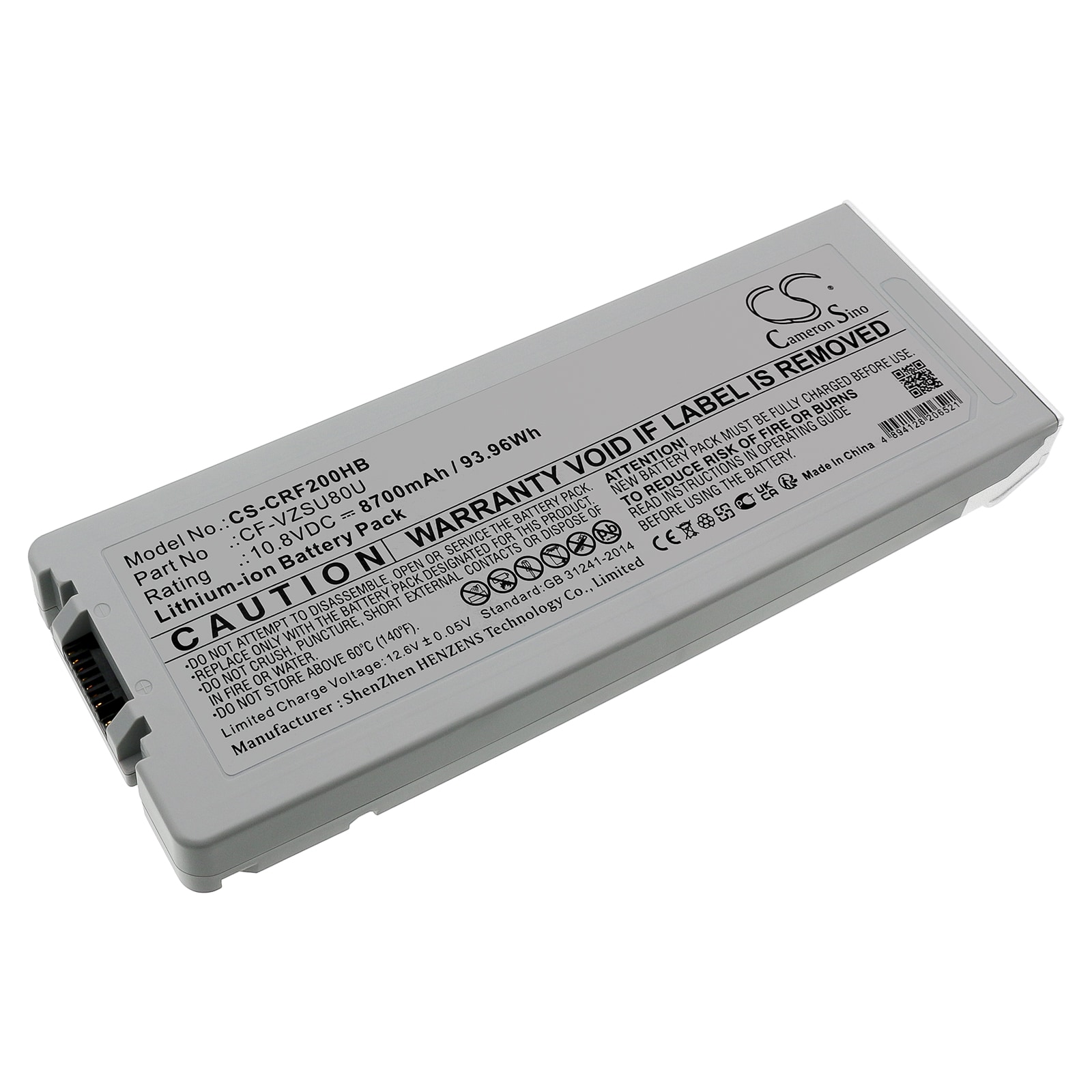 Batteri til notebook, bærbar computer til Panasonic Toughbook CF-C2 MK1