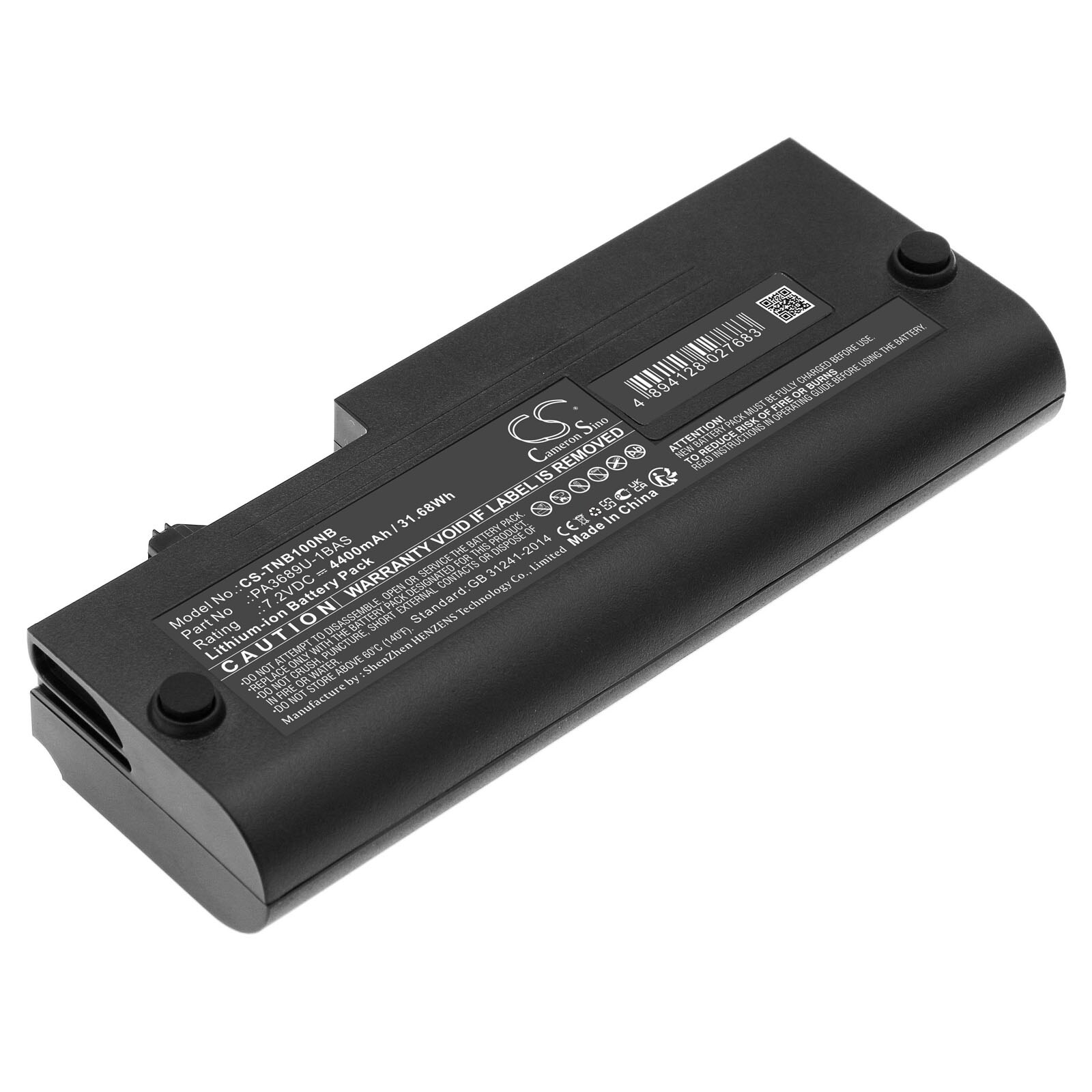 Batteri til notebook, laptop til Toshiba Netbook NB100, Netbook NB100-01G og andre.