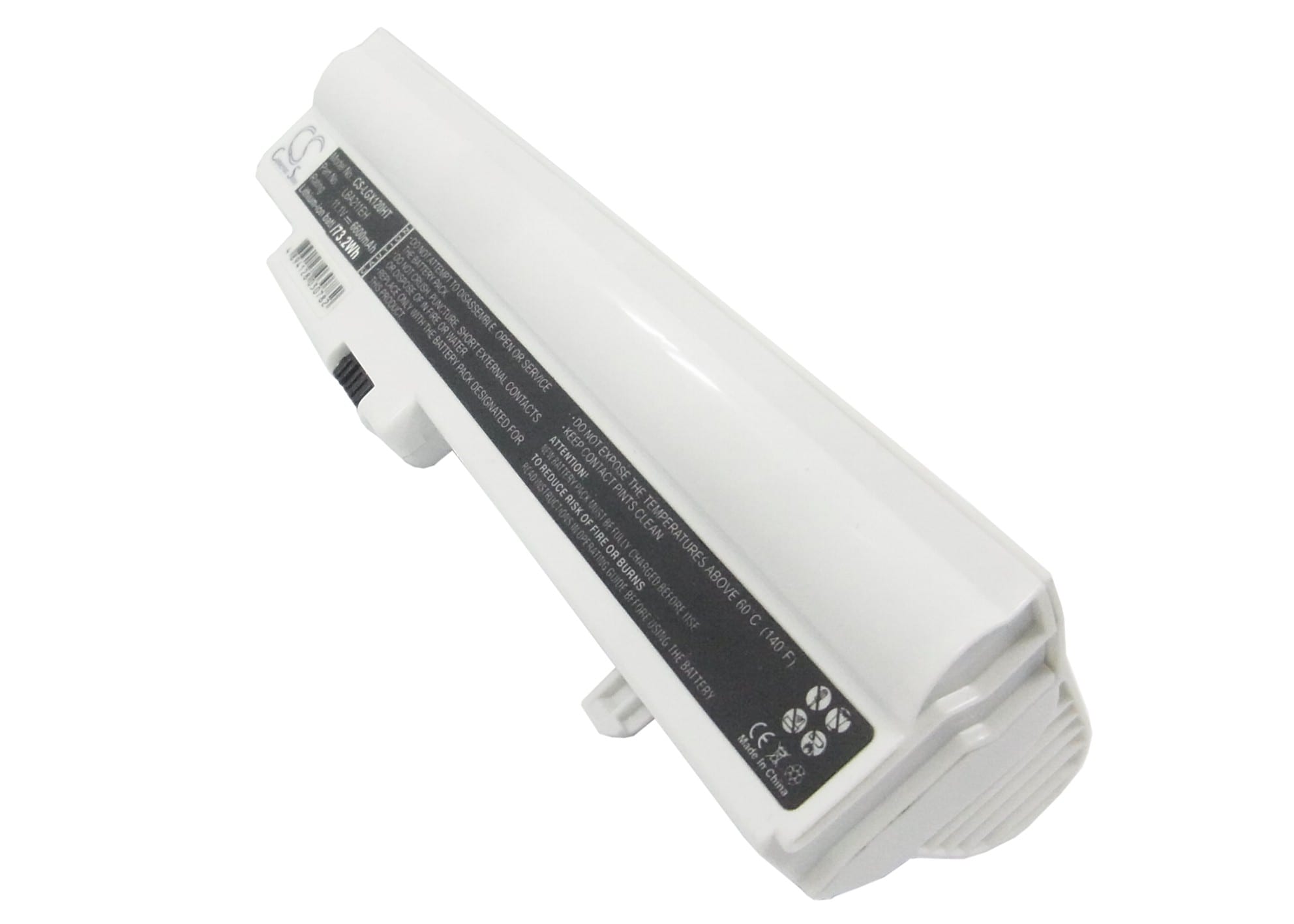 Batteri til notebook, laptop til LG X120, X120-L.C7B1A9, X120-L.C7L1A9 og andre