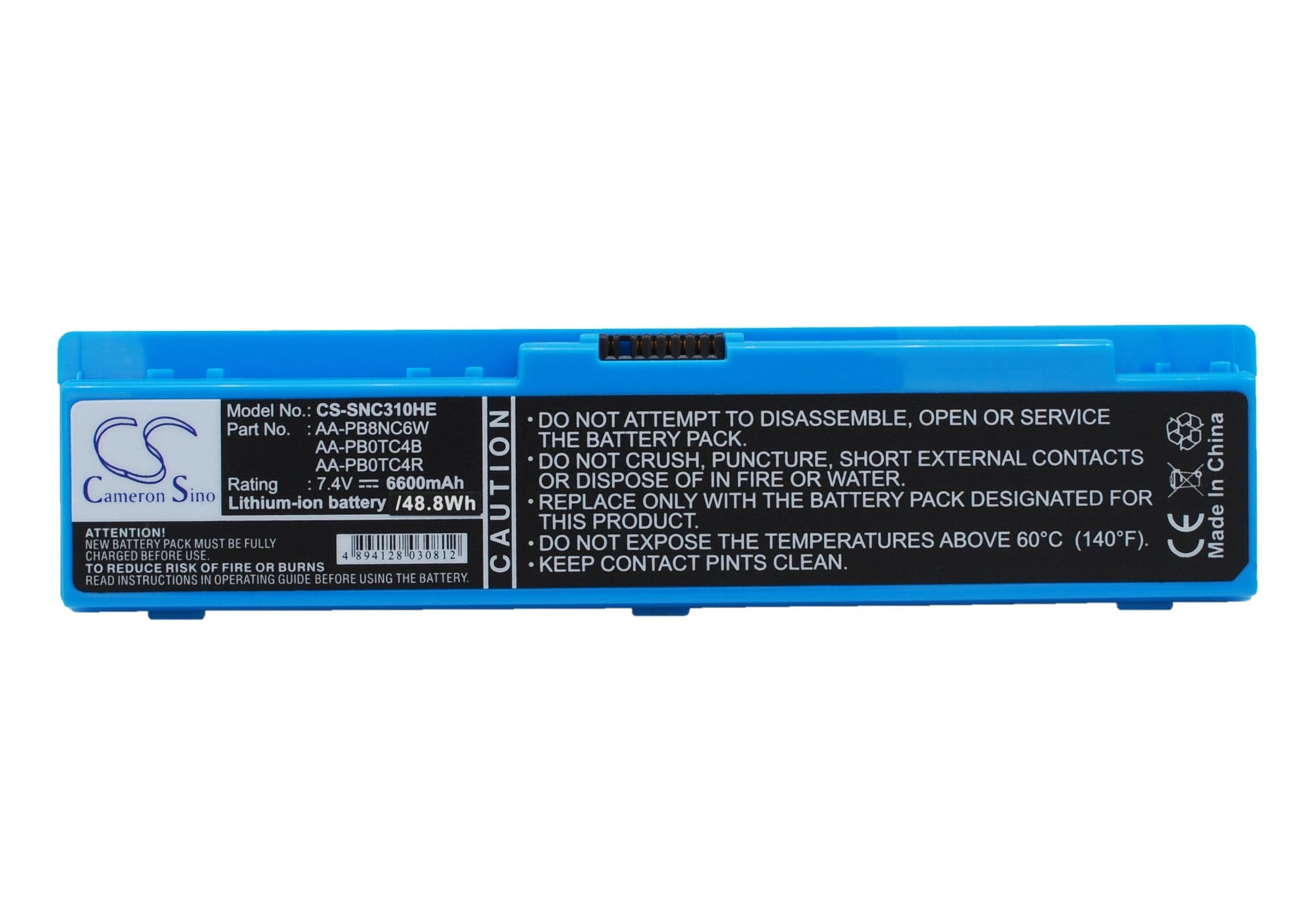 Batteri til notebook, bærbar computer til Samsung NP-N310, NP-N310-KA03 og andre