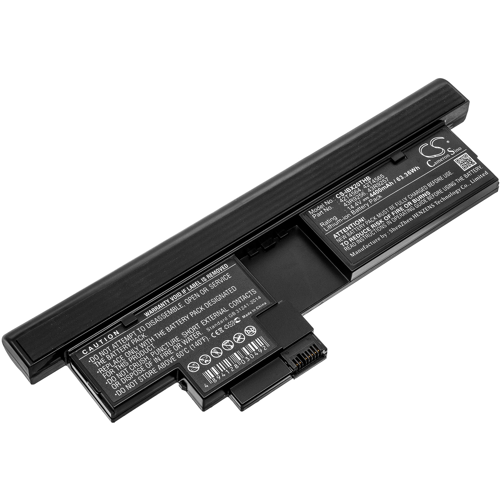 Batteri til notebook, laptop til Lenovo ThinkPad X200 tablet-pc