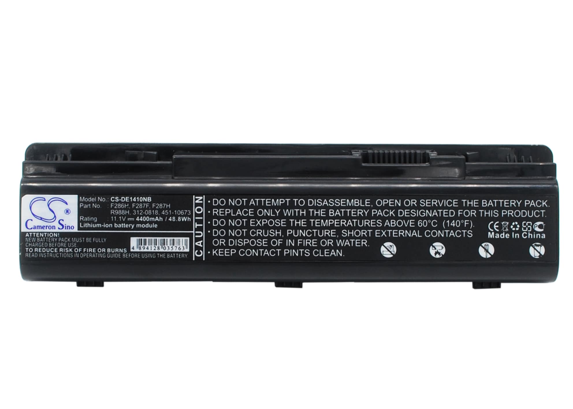 Batteri til notebook, laptop til DELL Inspiron 1410, Vostro 1014 og andre