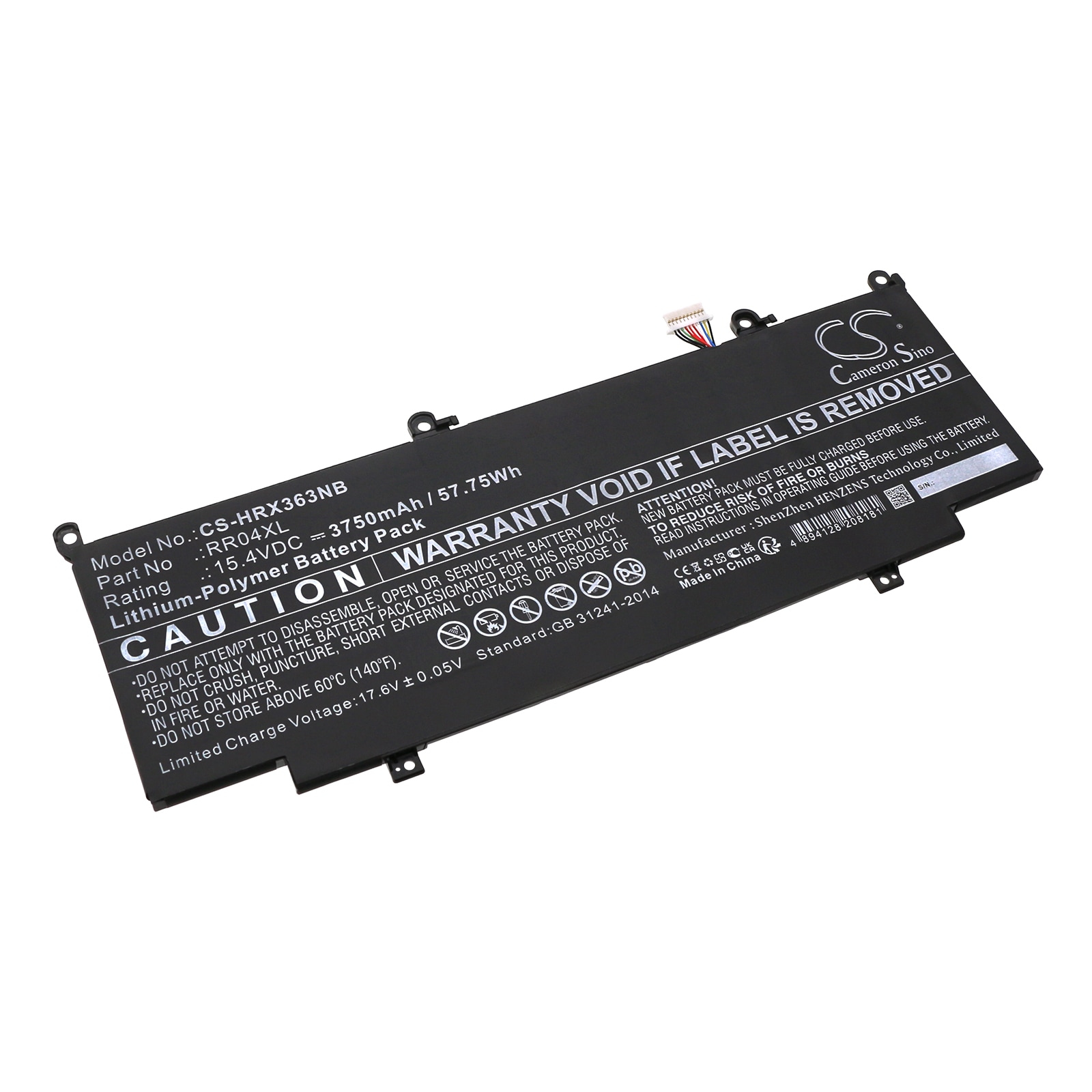 Batteri til notebook, bærbar computer til HP Spectre X360 13-AC011ND og andre