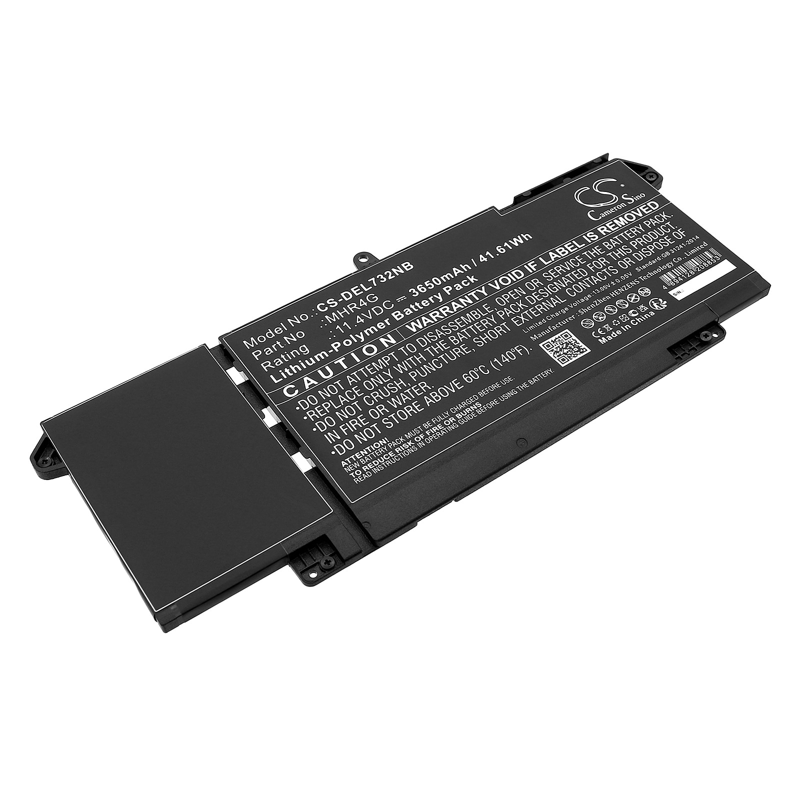 Batteri til notebook, laptop til DELL Latitude 13 5320, Latitude 7320 21NT1 og andre.
